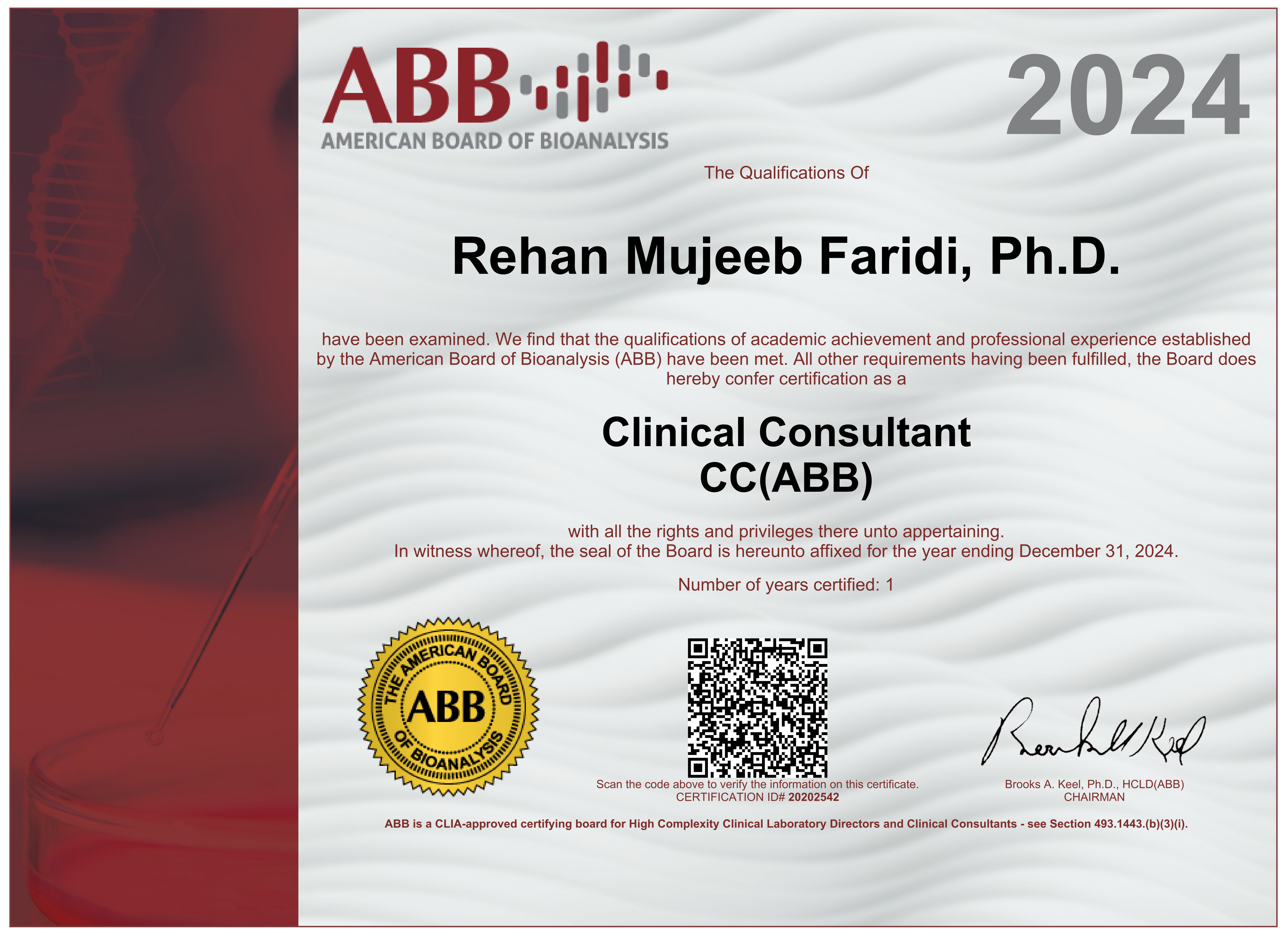 Clinical Consultant (ABB)